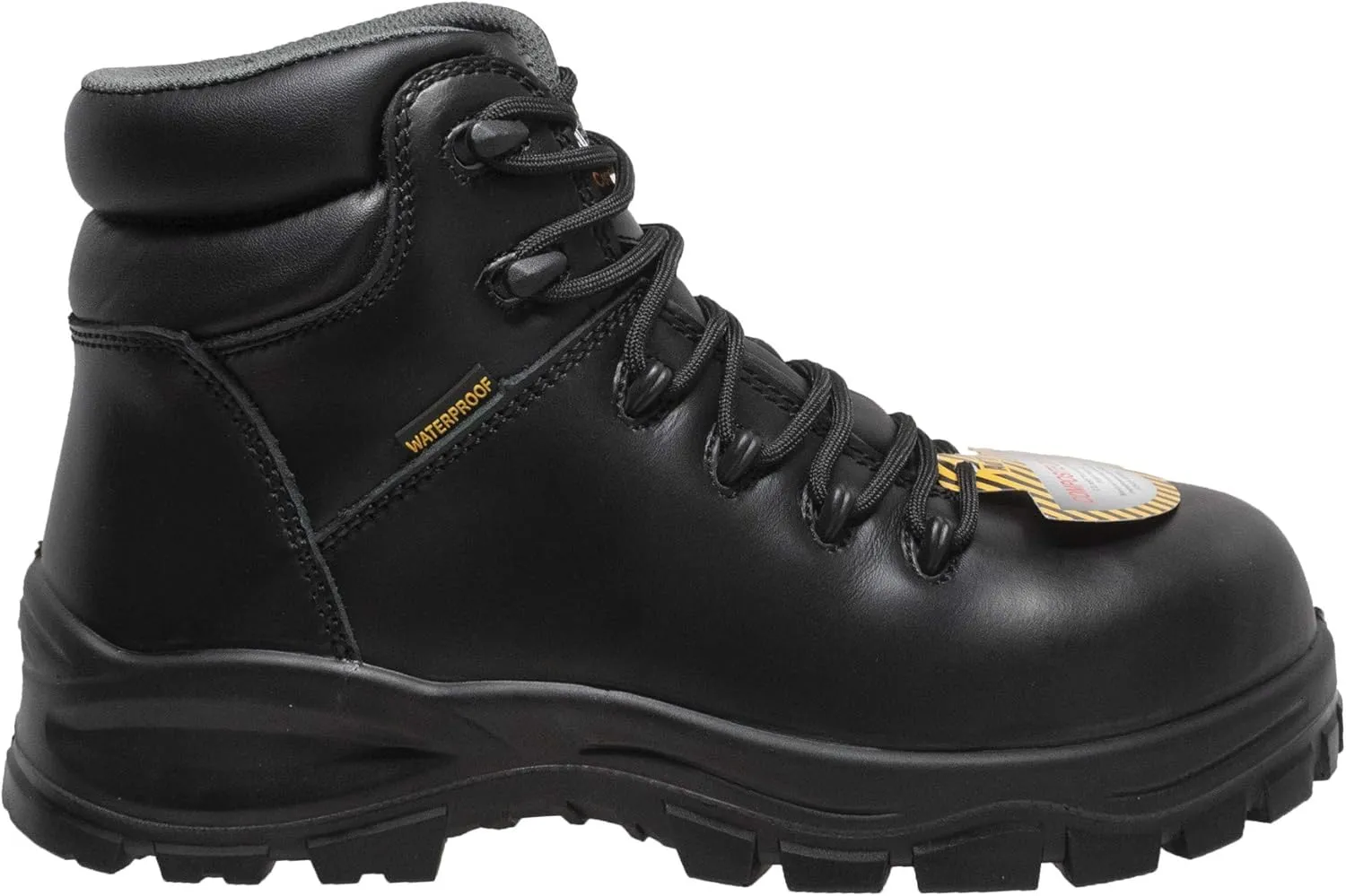 Ad Tec 6in Women Certified Safety Work Boots - Waterproof Grain Oiled Leather with Composite Toe