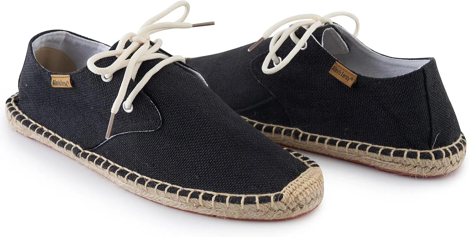 Alexis Leroy Lace Up Unisex Adults Espadrilles