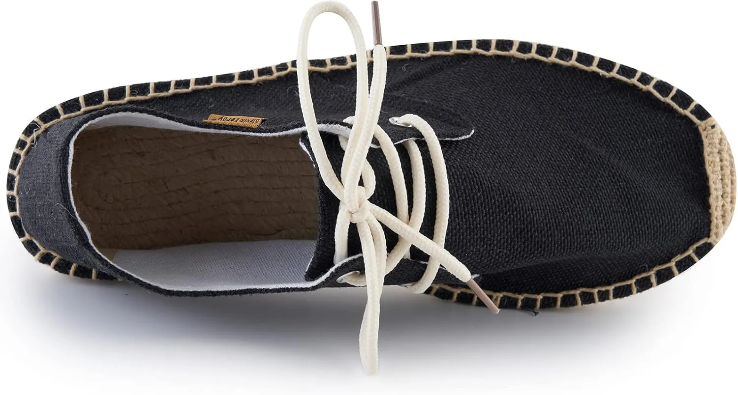 Alexis Leroy Lace Up Unisex Adults Espadrilles