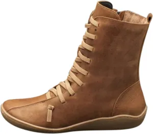 AMDBEL Short Boots for Women Waterproof,Short Boots for Women, Women's Ankle Boots & Booties Black Low Heel Dress Ankle Boots Casual Slip On Short Booties Chunky Retro Western Cowboy Boots 02
