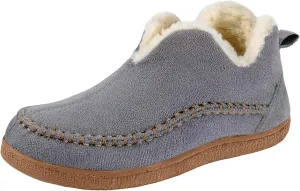 Cathalem Snow Boots for Women Winter Warm Booties Fur Lined Anti-Slip Ankle Boots Outdoor Slip On Booties Comfortable Warm Shoes