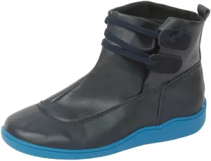 Cathalem Women's Ankle Boots No Heel Fall Cutout Booties Ankle Heels Low Stacked Ruffle Slip On Dress Short Boots Shoes