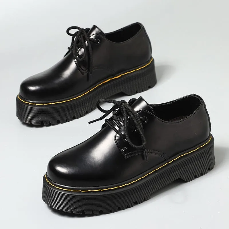 Chunky Black Oxford