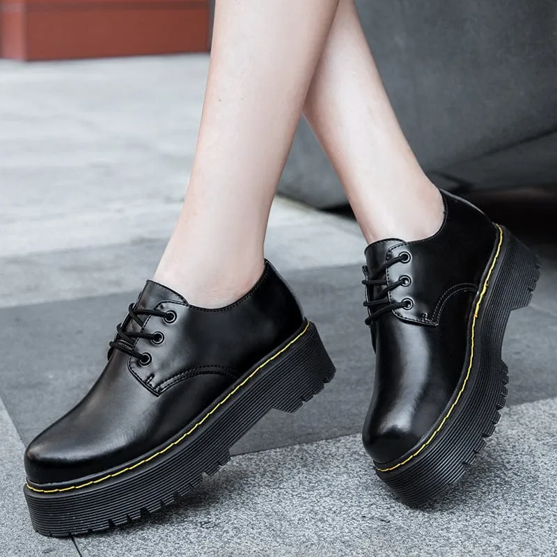 Chunky Black Oxford