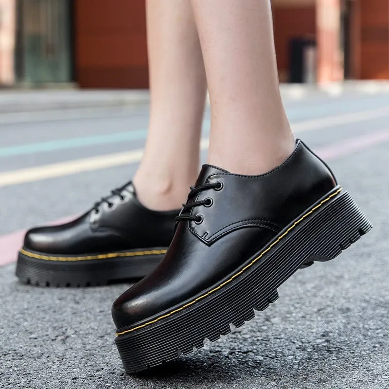 Chunky Black Oxford