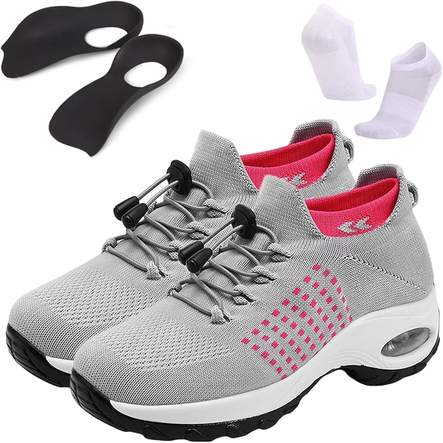 Comfort Wear Orthowear Shoes for Women Plantar Fasciitis Comfortwear Ortho Stretch Cushion Shoes for Women Arch Support