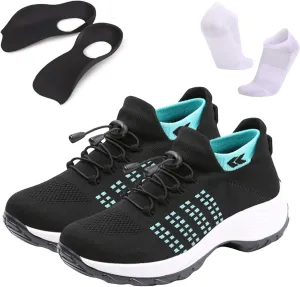 Comfort Wear Orthowear Shoes for Women Plantar Fasciitis Comfortwear Ortho Stretch Cushion Shoes for Women Arch Support