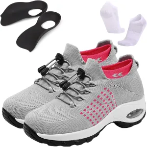 Comfort Wear Orthowear Shoes for Women Plantar Fasciitis Comfortwear Ortho Stretch Cushion Shoes for Women Arch Support