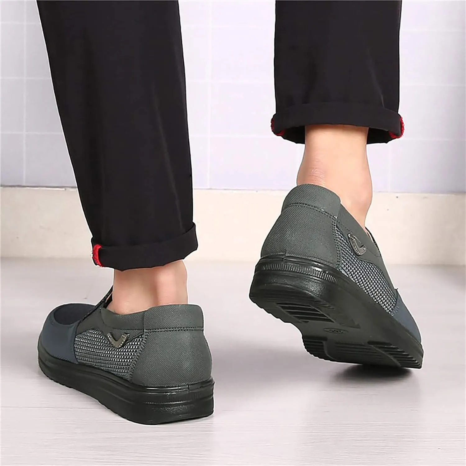 COSIDRAM Mens Loafer Casual Shoes Comfort Lightweight Driving Travel Walking Shoes for Adult Male