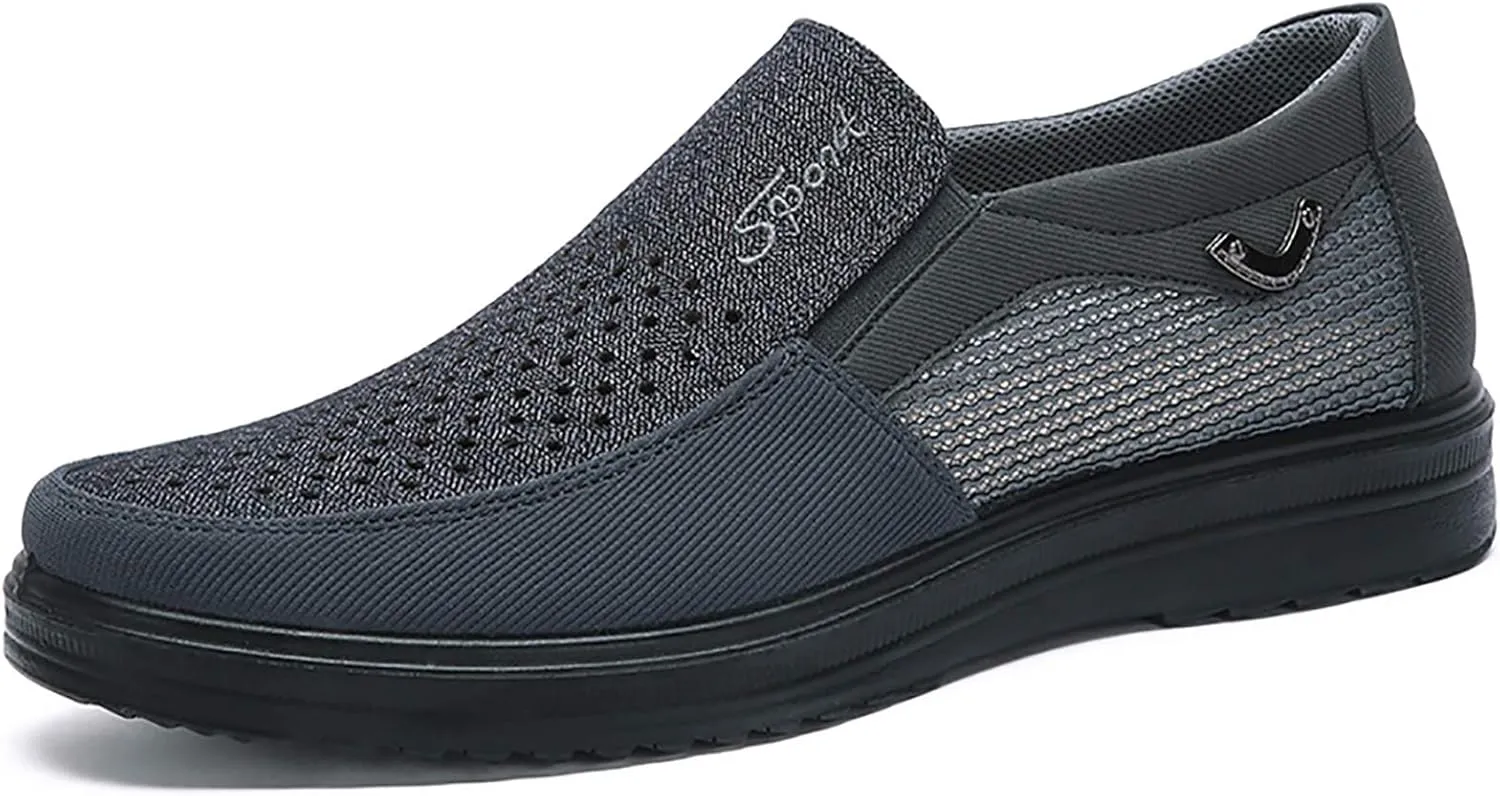 COSIDRAM Mens Loafer Casual Shoes Comfort Lightweight Driving Travel Walking Shoes for Adult Male