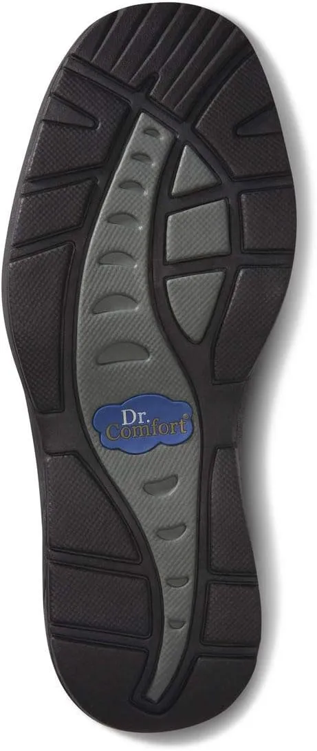 Dr. Comfort Fisherman Men's Therapeutic Diabetic Extra Depth Sandal: Black 9.5 X-Wide (3E/4E)