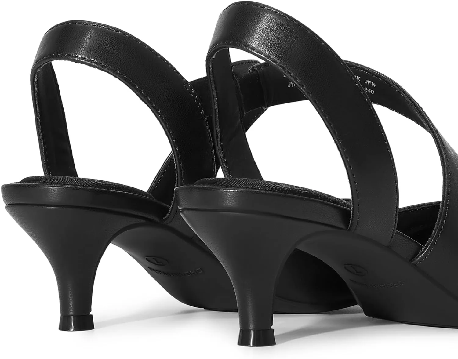 DREAM PAIRS Kitten Heels for Women Closed Toe Pointed Toe Low Heel Strappy Pumps Party Dance Wedding Dress Shoes for Women