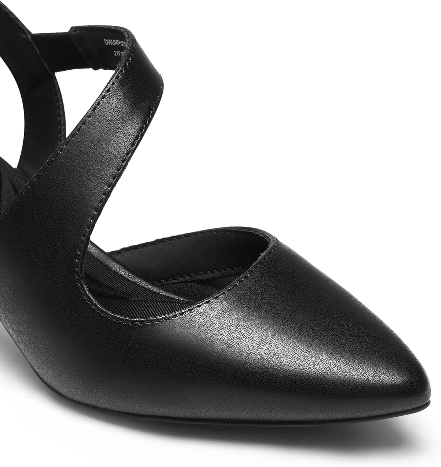 DREAM PAIRS Kitten Heels for Women Closed Toe Pointed Toe Low Heel Strappy Pumps Party Dance Wedding Dress Shoes for Women