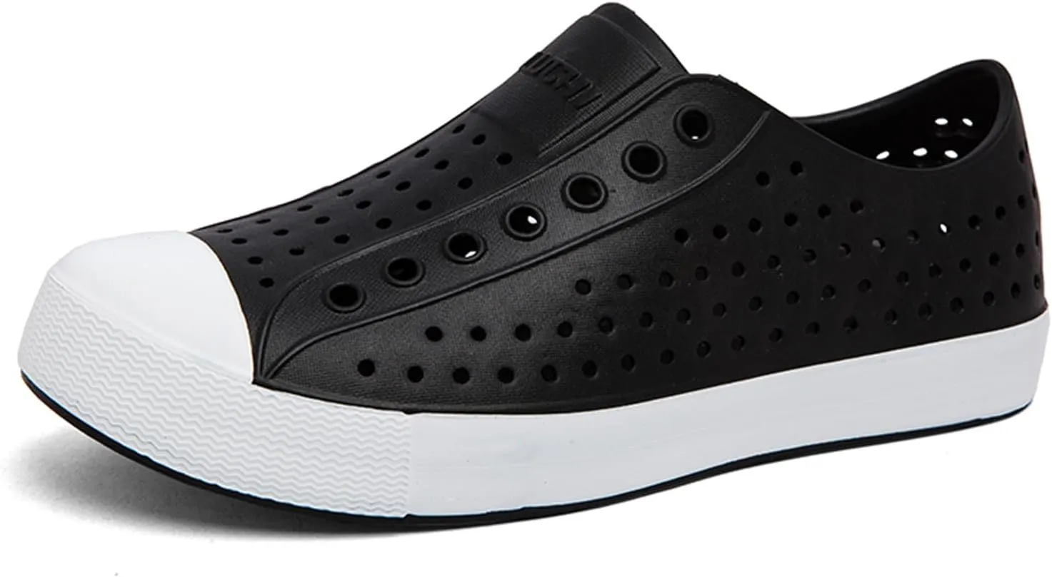 FLIOZY Waterproof Garden Clogs for Men and Women - Lightweight Breathable EVA Slip-On Shoes - Comfortable Non-Slip Casual Footwear for Outdoor, Beach, Everyday Wear