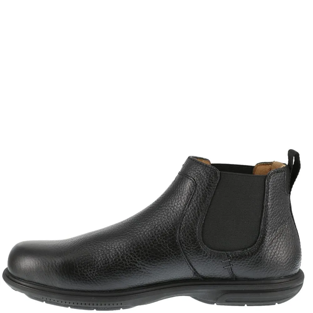 Florsheim Work Loedin Men's Steel Toe Dress Slip-on Boot Black - 13 X-Wide