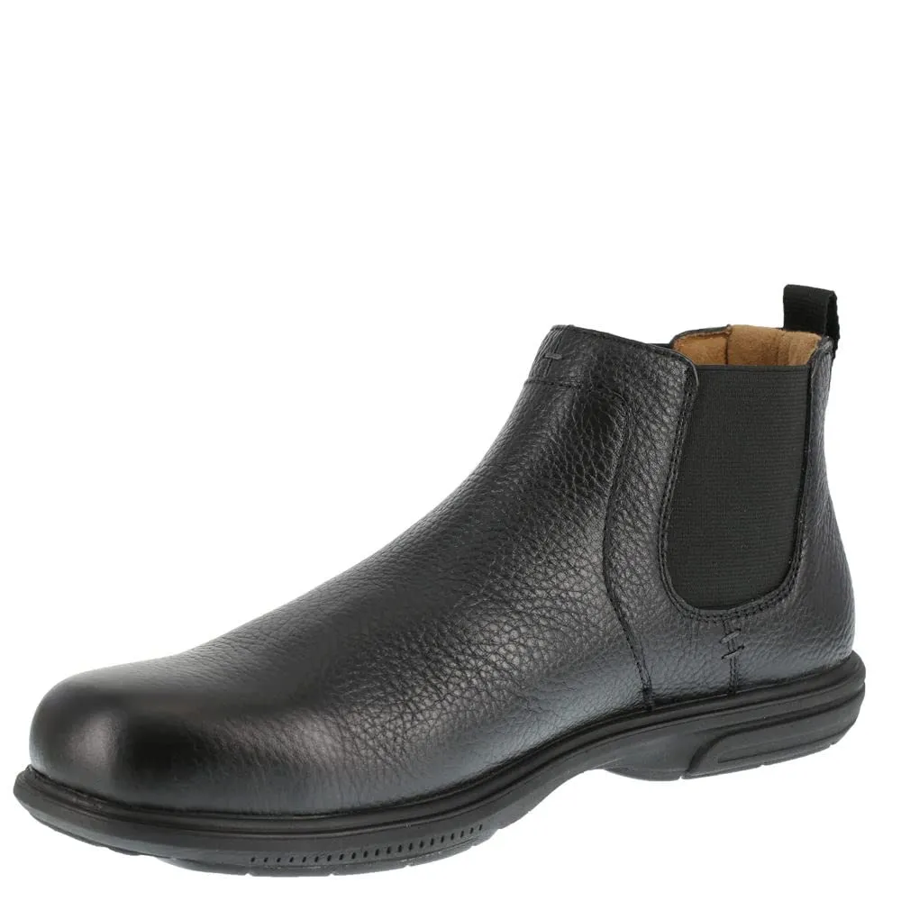 Florsheim Work Loedin Men's Steel Toe Dress Slip-on Boot Black - 13 X-Wide