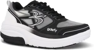 G-DEFY ION Womens Orthopedic Walking Shoe | VersoShock Technology for Pain Associated with Prolonged Standing or Walking | Arch Support | Diabetic Shoes | Wide Shoes | Free Custom Orthotic