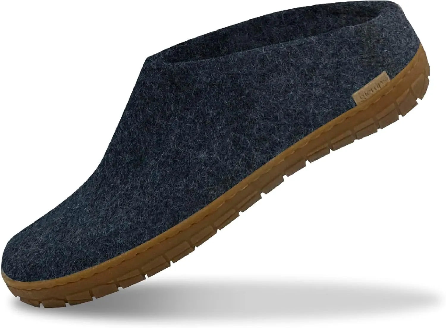 Glerups 100% high quality wool mix Slipper with rubber sole - Unisex Slip-on