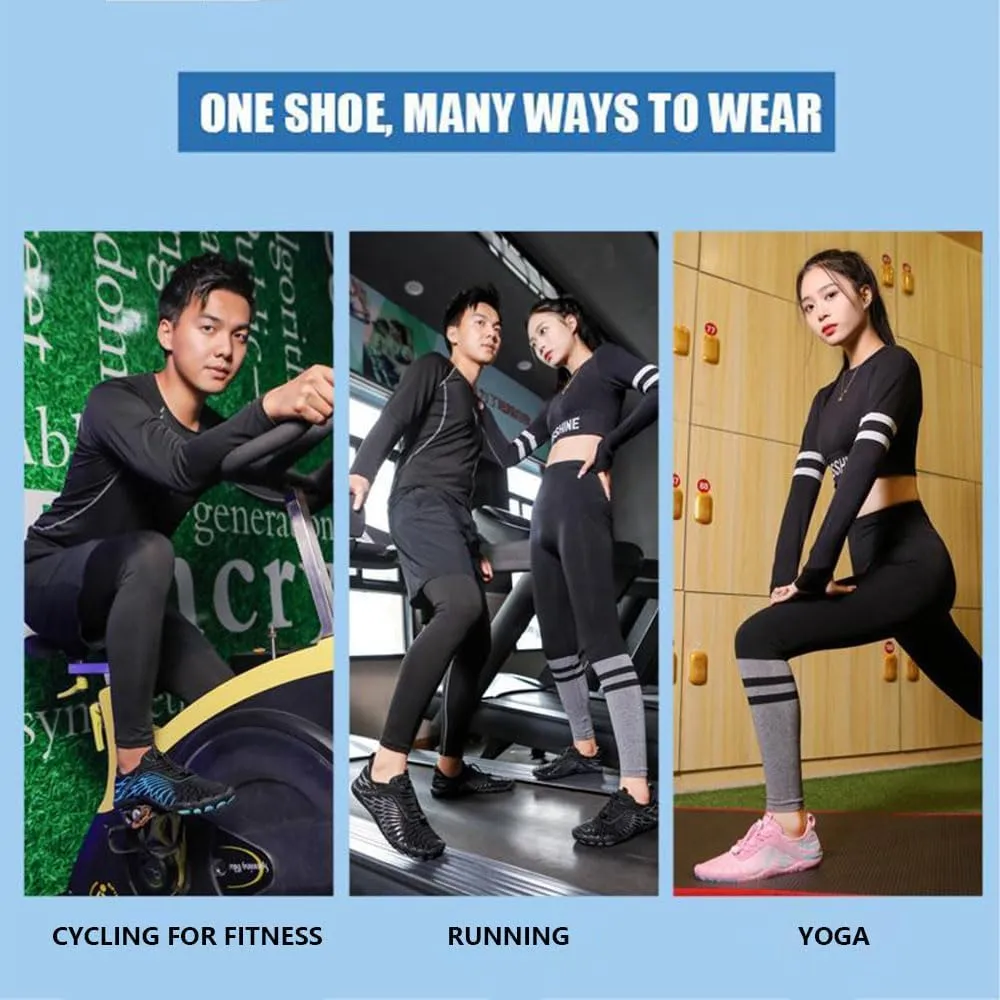 Grounded Footwear for Women Men Neuropathy, Comfortable Non-Slip Grounding Barefoot Shoes with Copper