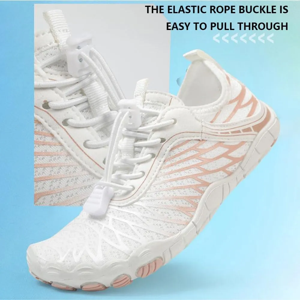 Grounded Footwear for Women Men Neuropathy, Comfortable Non-Slip Grounding Barefoot Shoes with Copper
