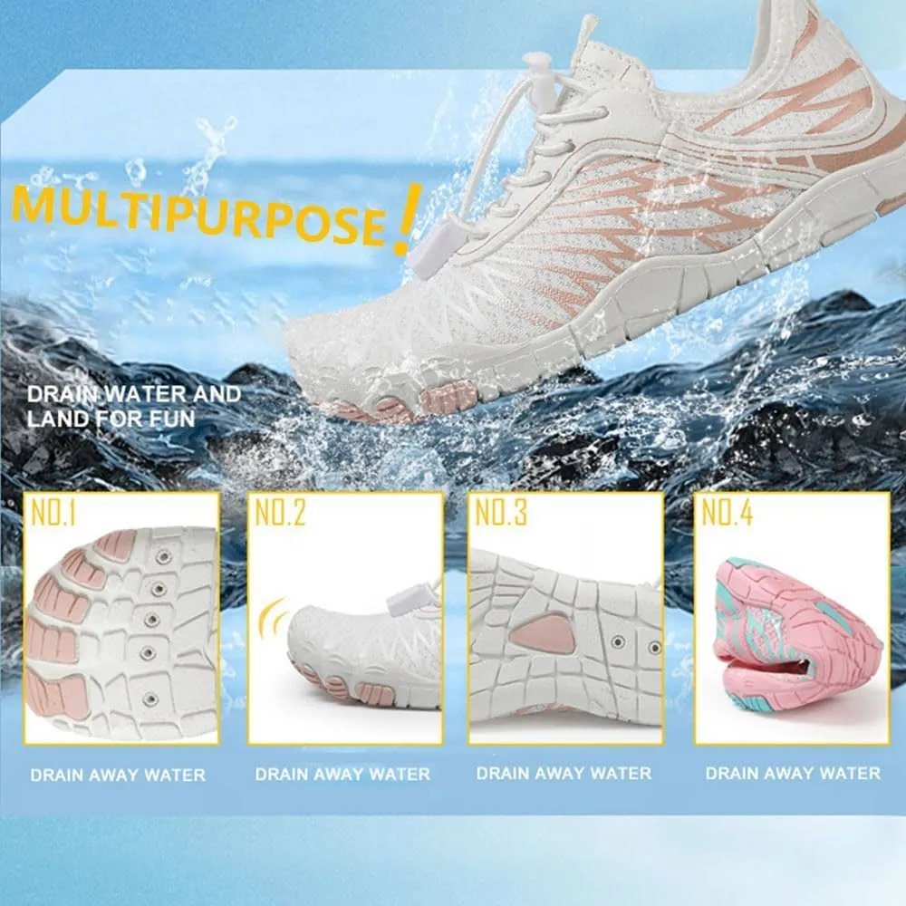 Grounded Footwear for Women Men Neuropathy, Comfortable Non-Slip Grounding Barefoot Shoes with Copper