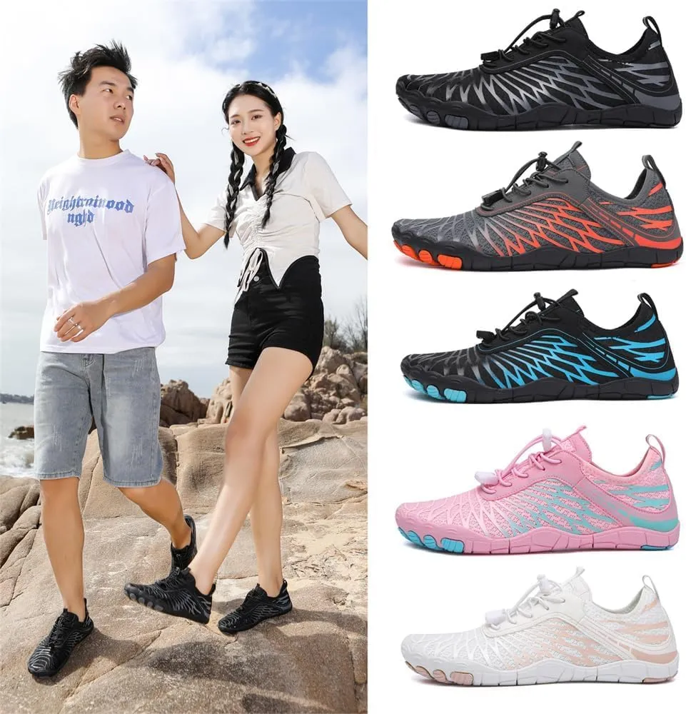Grounded Footwear for Women Men Neuropathy, Comfortable Non-Slip Grounding Barefoot Shoes with Copper