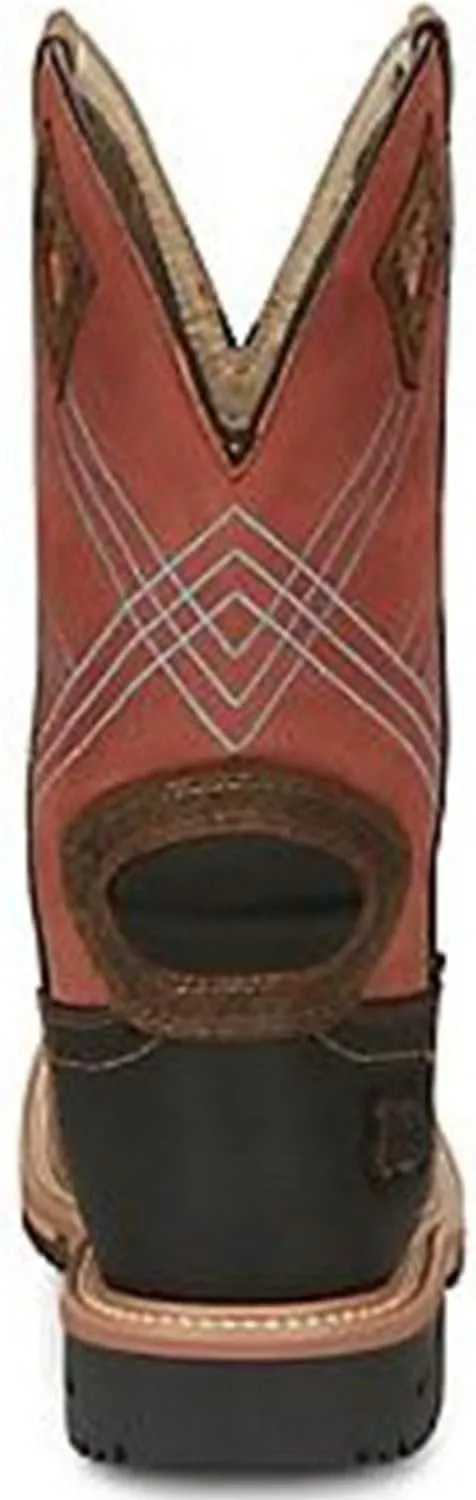 Justin Mens Dalhart Safety Toe Boots