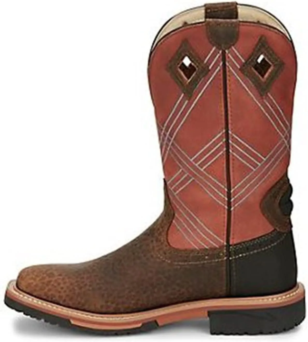 Justin Mens Dalhart Safety Toe Boots