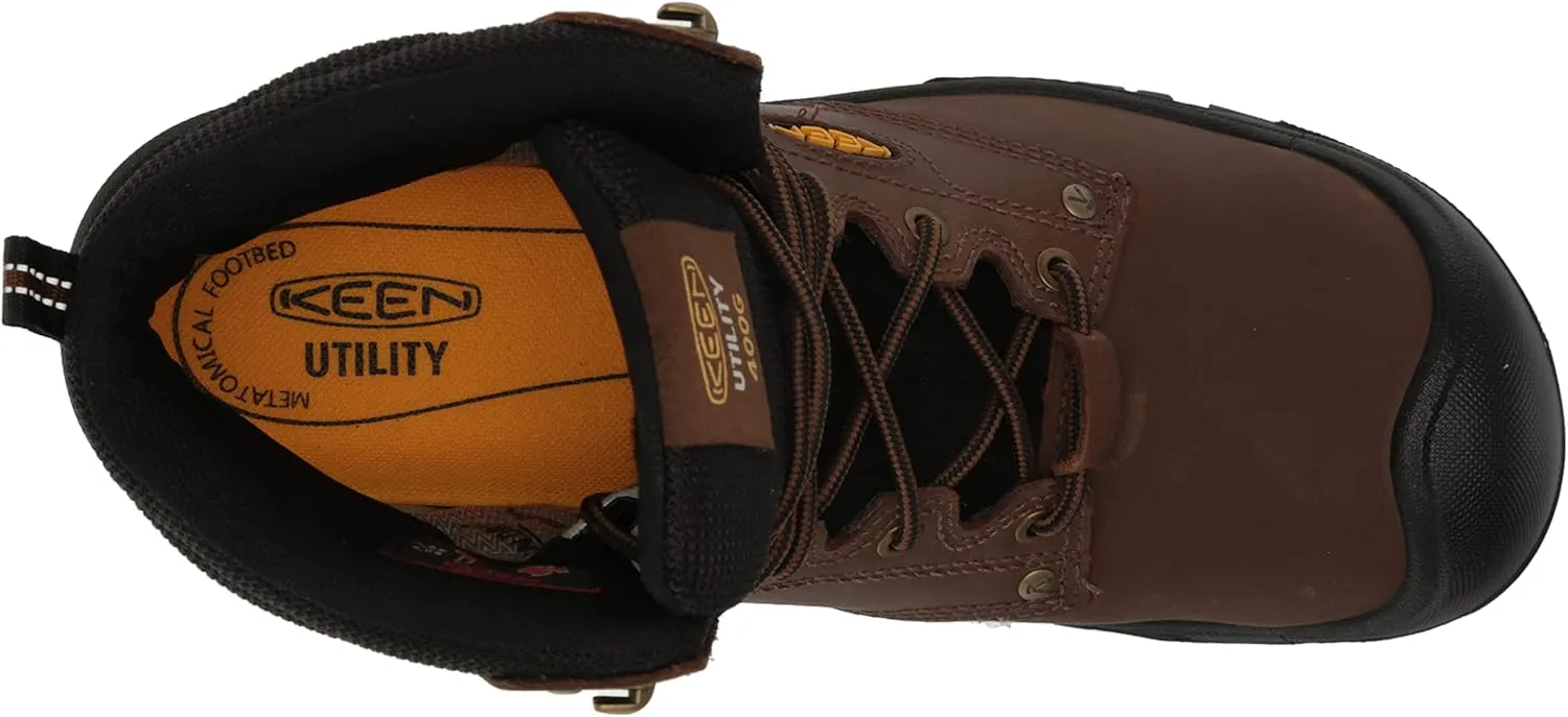 KEEN Utility Men's Independence 6" Composite Toe Waterproof 400G Insulated Work Boot