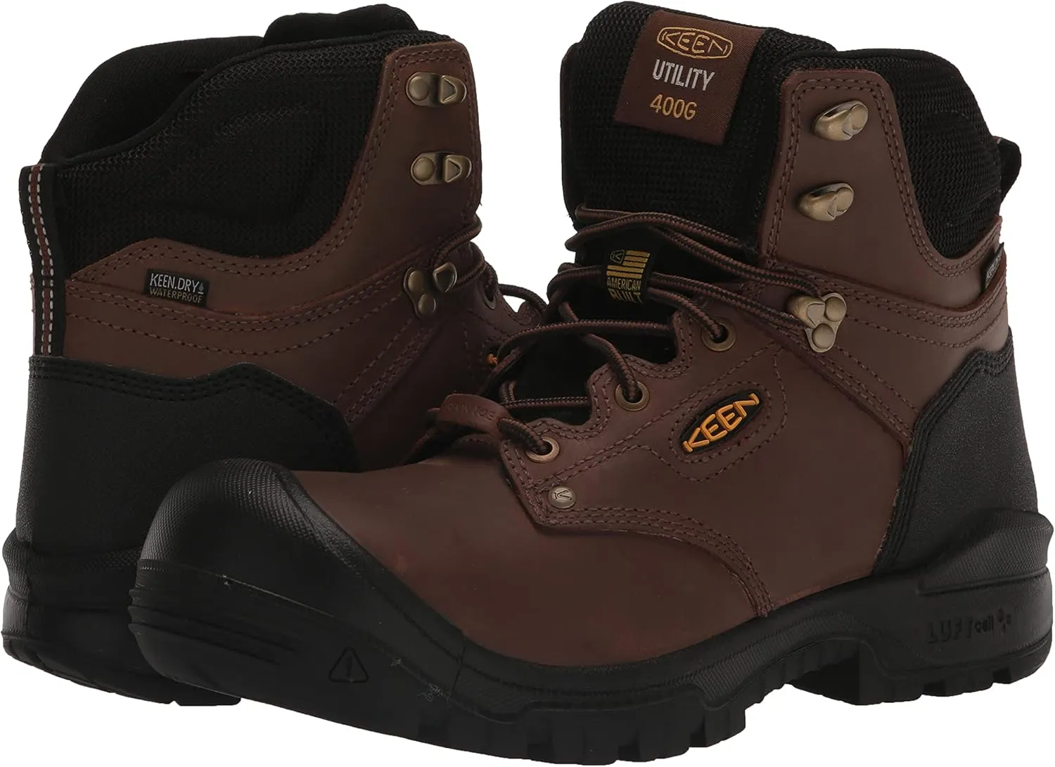 KEEN Utility Men's Independence 6" Composite Toe Waterproof 400G Insulated Work Boot