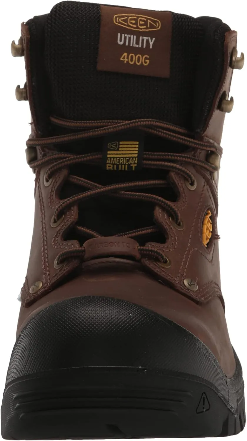 KEEN Utility Men's Independence 6" Composite Toe Waterproof 400G Insulated Work Boot