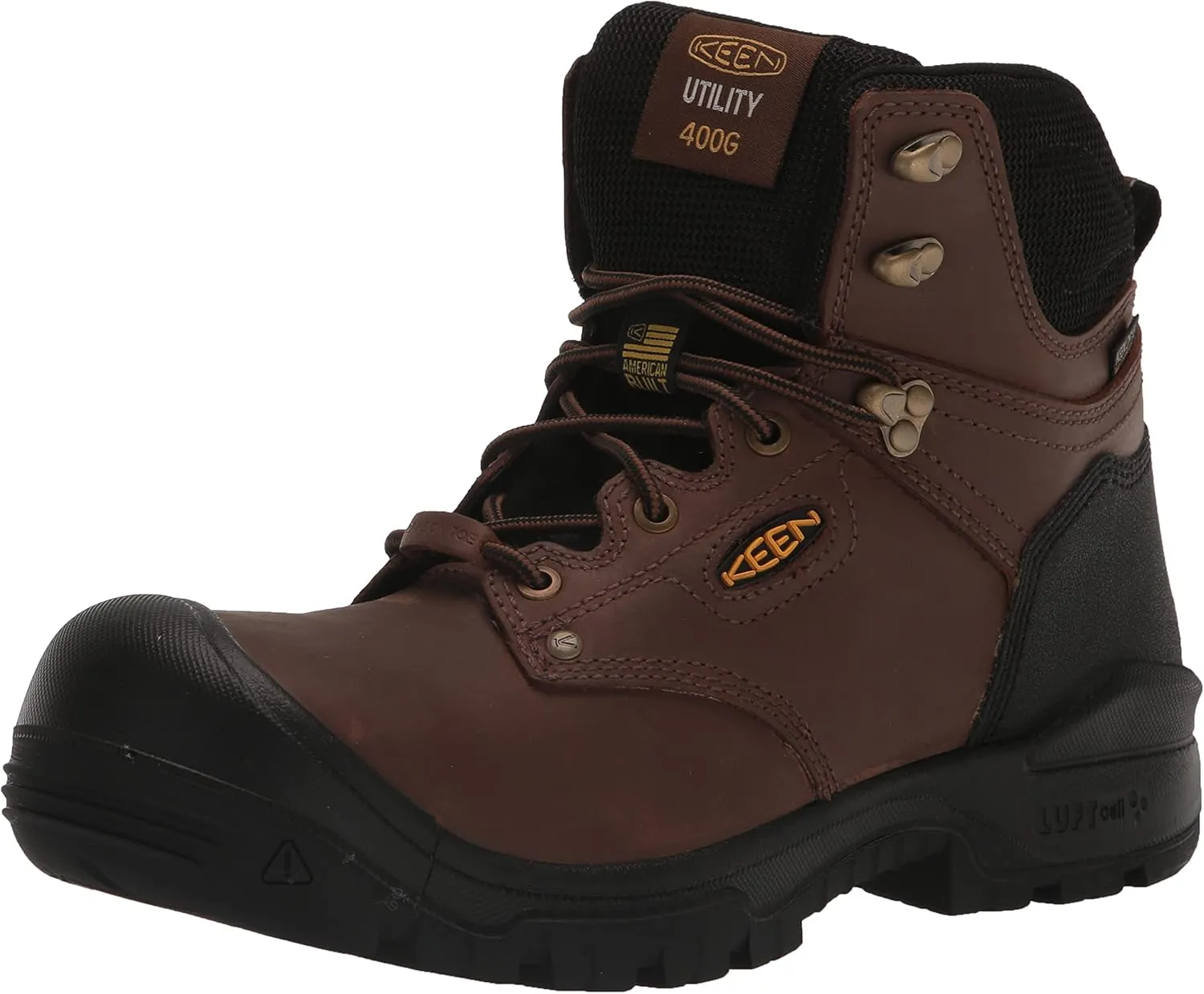 KEEN Utility Men's Independence 6" Composite Toe Waterproof 400G Insulated Work Boot