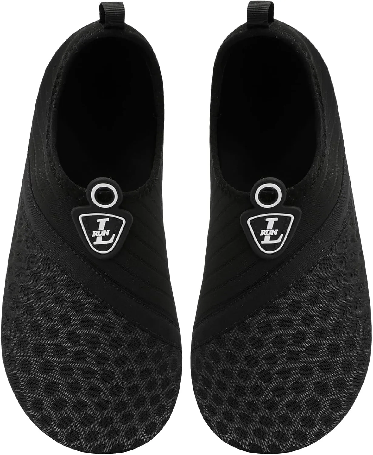 L-RUN Womens Mens Water Shoes Barefoot Skin Aqua Socks for Run Dive Surf Pool Beach Yoga Quick Dry Swim Shoes Non-Slip
