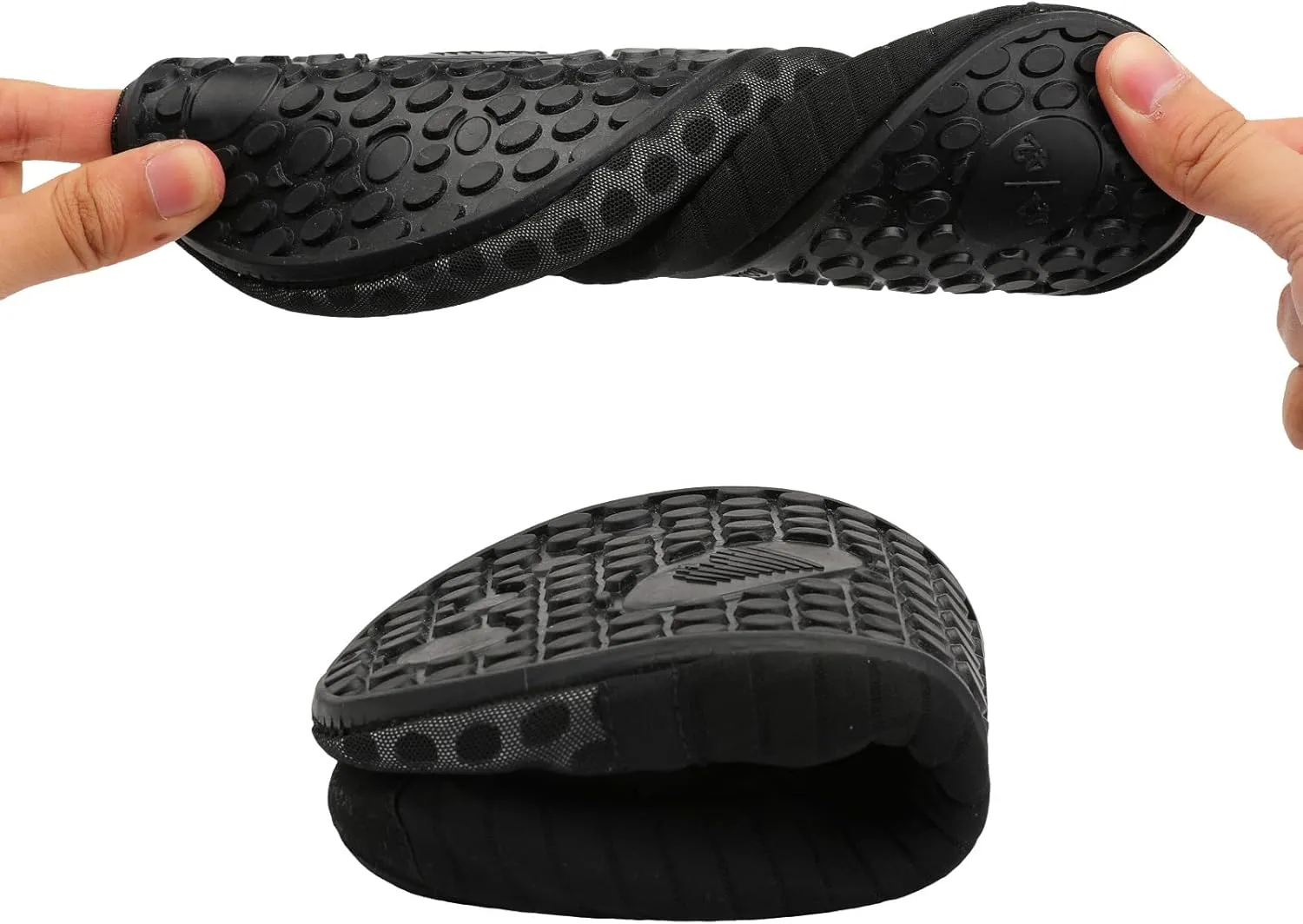 L-RUN Womens Mens Water Shoes Barefoot Skin Aqua Socks for Run Dive Surf Pool Beach Yoga Quick Dry Swim Shoes Non-Slip