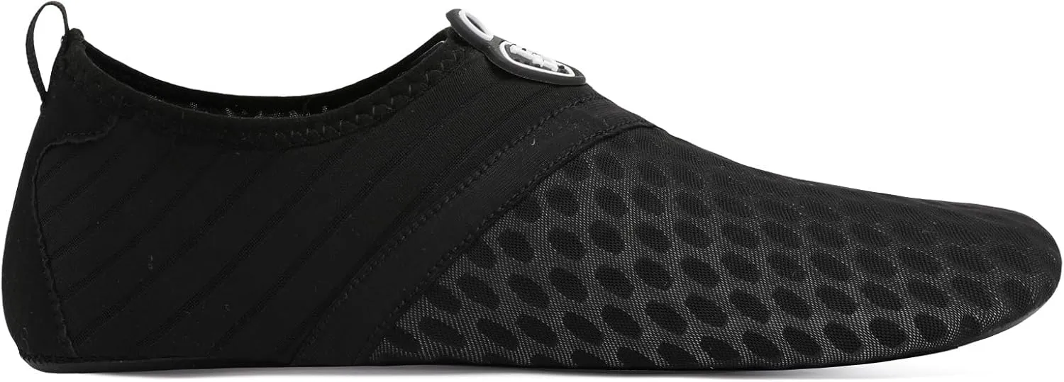 L-RUN Womens Mens Water Shoes Barefoot Skin Aqua Socks for Run Dive Surf Pool Beach Yoga Quick Dry Swim Shoes Non-Slip