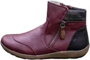 Ladmiple Ankle Boots For Women Dressy Comfy Side Zipper High Top Western Wear Fashion Casual Cowboy Cowgirl Booties