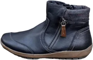 Ladmiple Ankle Boots For Women Dressy Comfy Side Zipper High Top Western Wear Fashion Casual Cowboy Cowgirl Booties