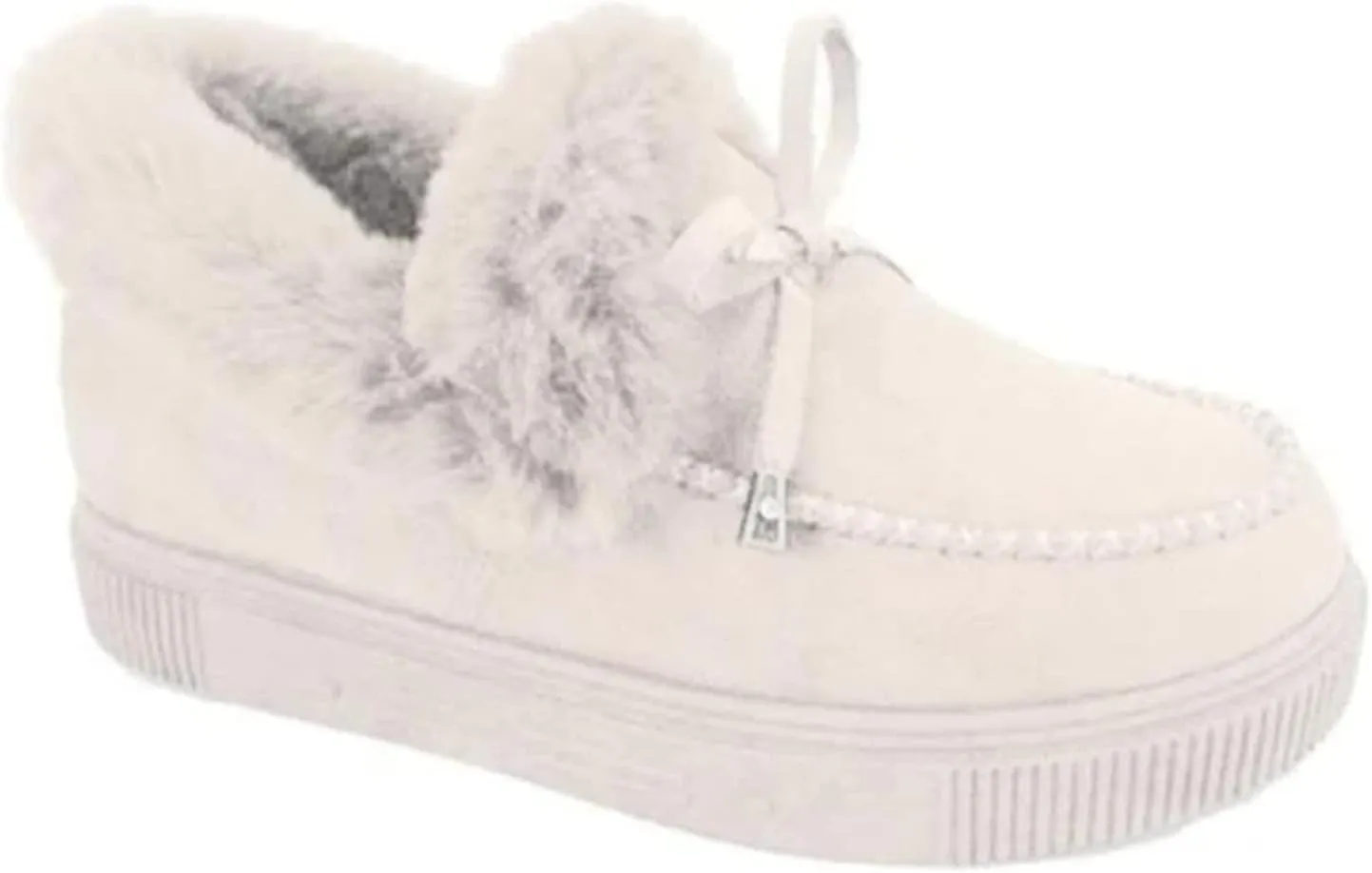 Ladmiple Winter Boots For Women Wide Width Snow Boots Warm Ankle Booties Comfort Slip On Outdoor Fur Lined Walking Shoes