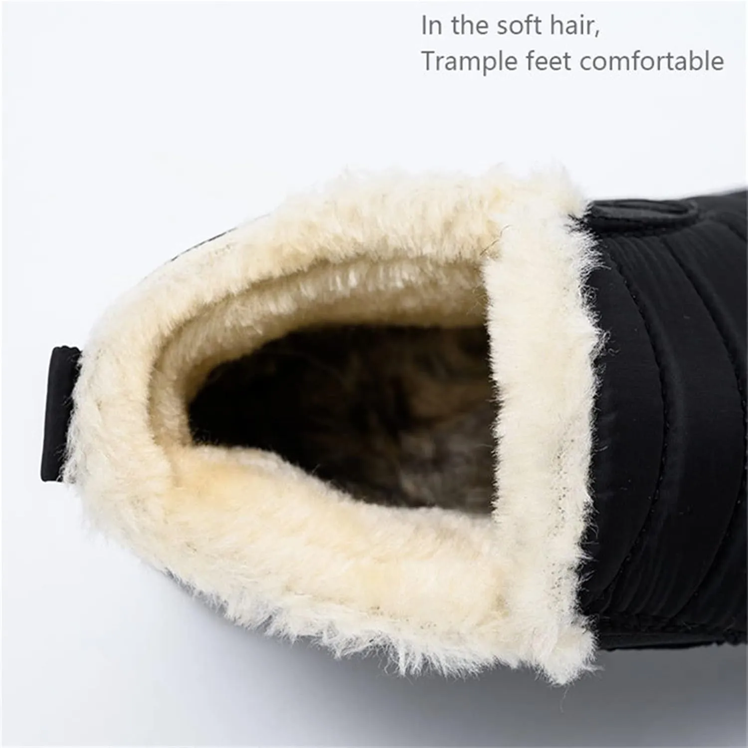 Lausiuoe Snow Boots For Women Waterproof Insulated Non Slip Winter Fur Lining Comfortable Outdoor Ankle Booties Shoes