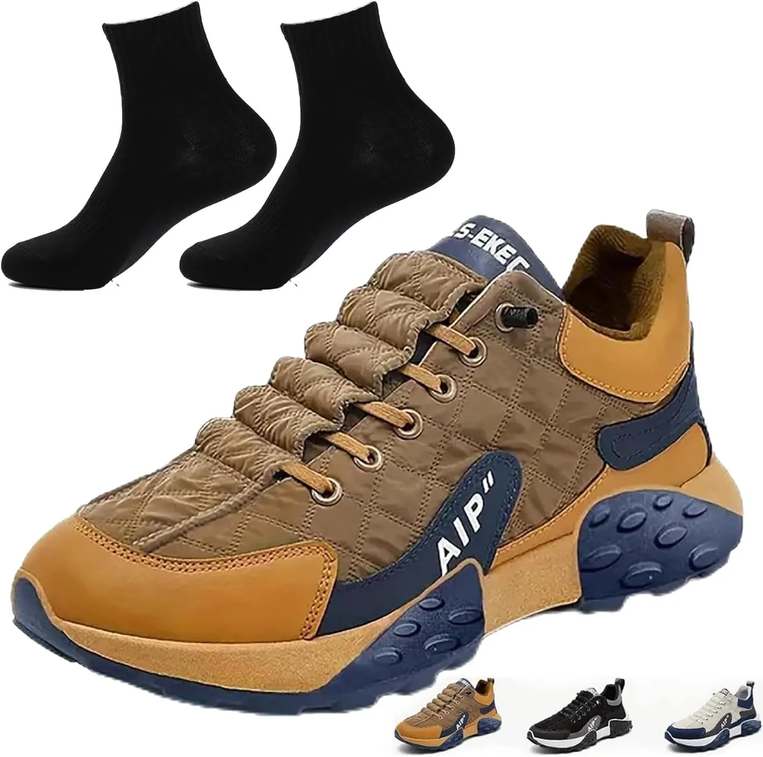 Men's Orthopedic Comfort Sneaker, 2024 New Mens Slip-On Orthopedic Shoes