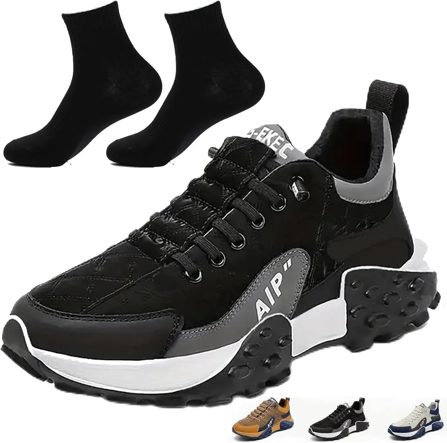 Men's Orthopedic Comfort Sneaker, 2024 New Mens Slip-On Orthopedic Shoes