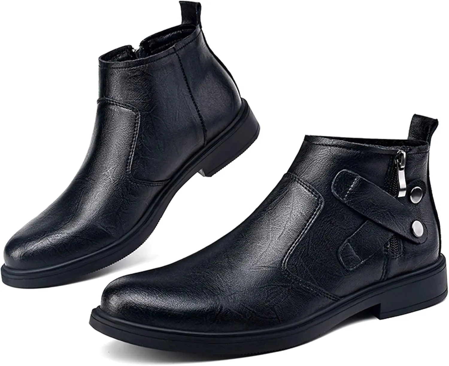 Men's Western Cowboy Boots Pointed Chelsea Boots