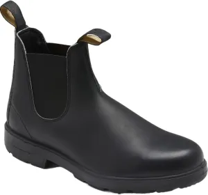 New Men's Chelsea Boots PU Elastic Sided Slip On Anti-slip Non Waterproof Wearable Dress Slip On