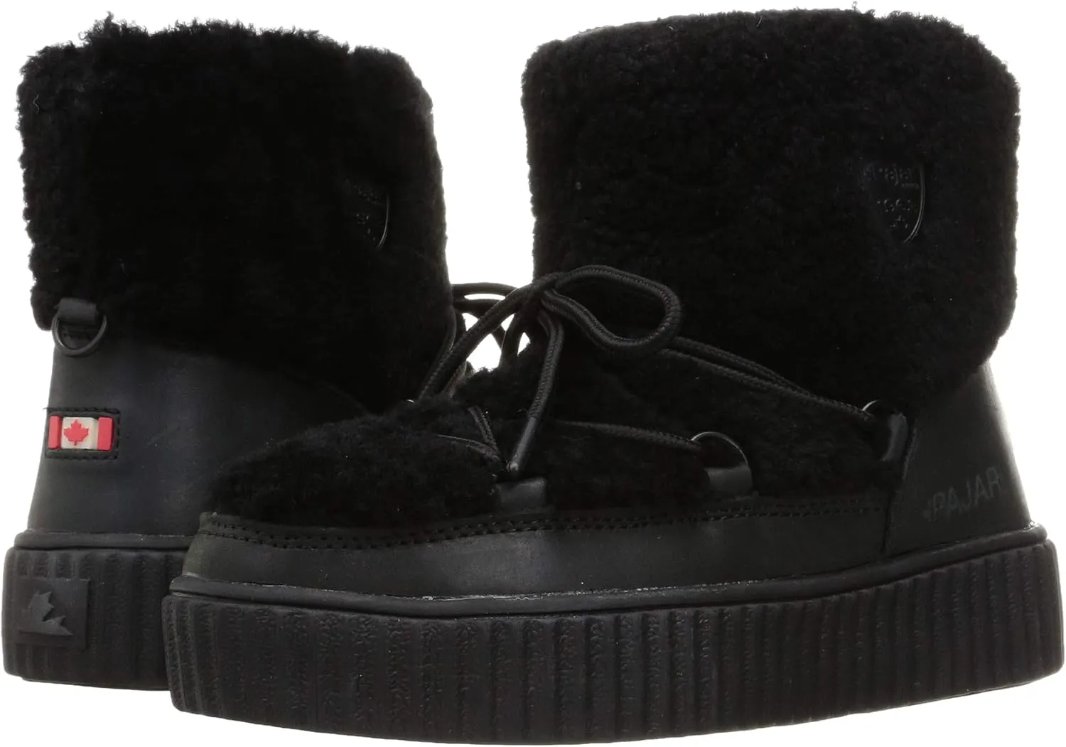 PAJAR Women's Ceria Shearling Waterproof Cold Weather Winter Boots