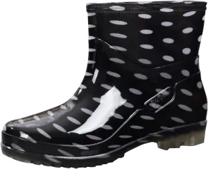 Rain Boots Women Short Cute Women Rain Boots Wide Calf Lightweight Waterproof Fall Slip On Garden Outdoor Shoes