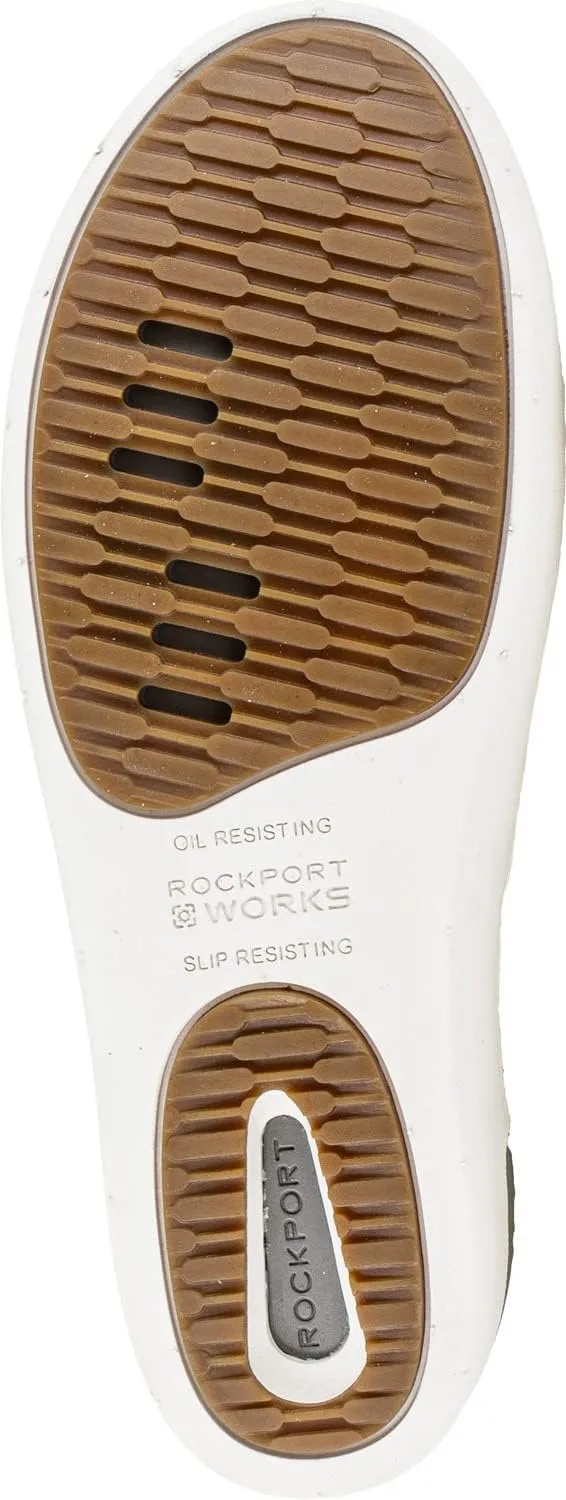 Rockport Work RK643 Parissa Black Composite Toe Women Work Slip-on Shoe Construction