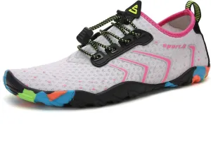 SAGUARO Water Shoes Women  Swim Shoes, Quick-Dry Barefoot Aqua Socks for Beach, Pool, Surfing and Outdoor Activities