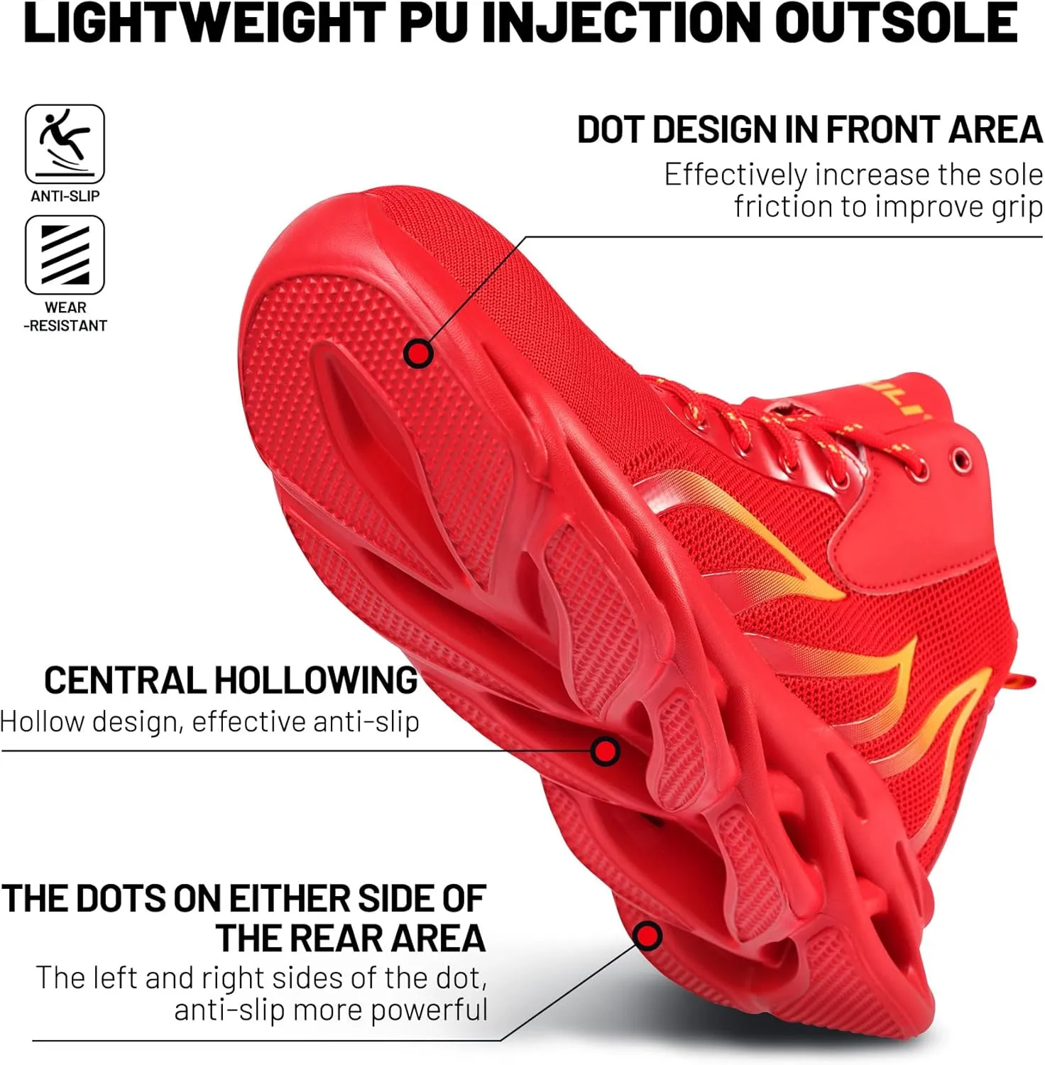 Shoes Steel Toe Shoes for Men Women Slip On Lightweight Comfortable Safety Shoes Lounging Fashion Safety Shoes