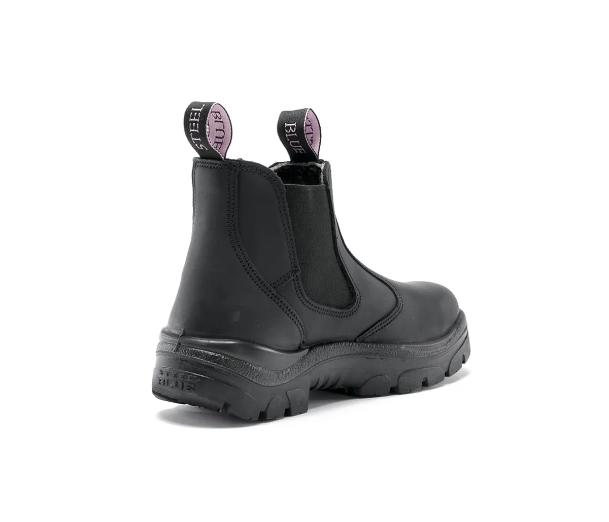 Steel Blue Ladies Hobart Slip-On Style Steel Toe Safety Work Boot