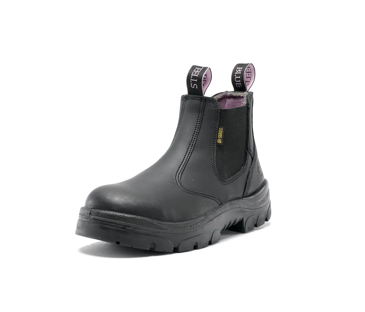 Steel Blue Ladies Hobart Slip-On Style Steel Toe Safety Work Boot